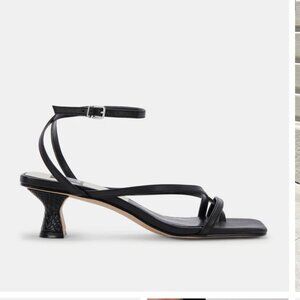 Dolce Vita BAYLOR HEELS BLACK LEATHER